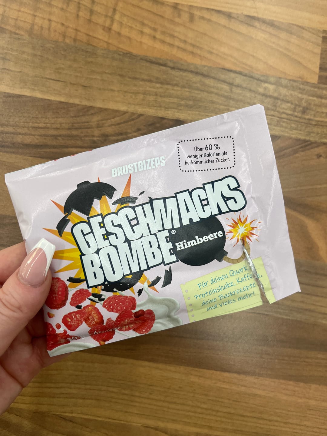 Customer photo review of Geschmacksbombe Probe, 30g