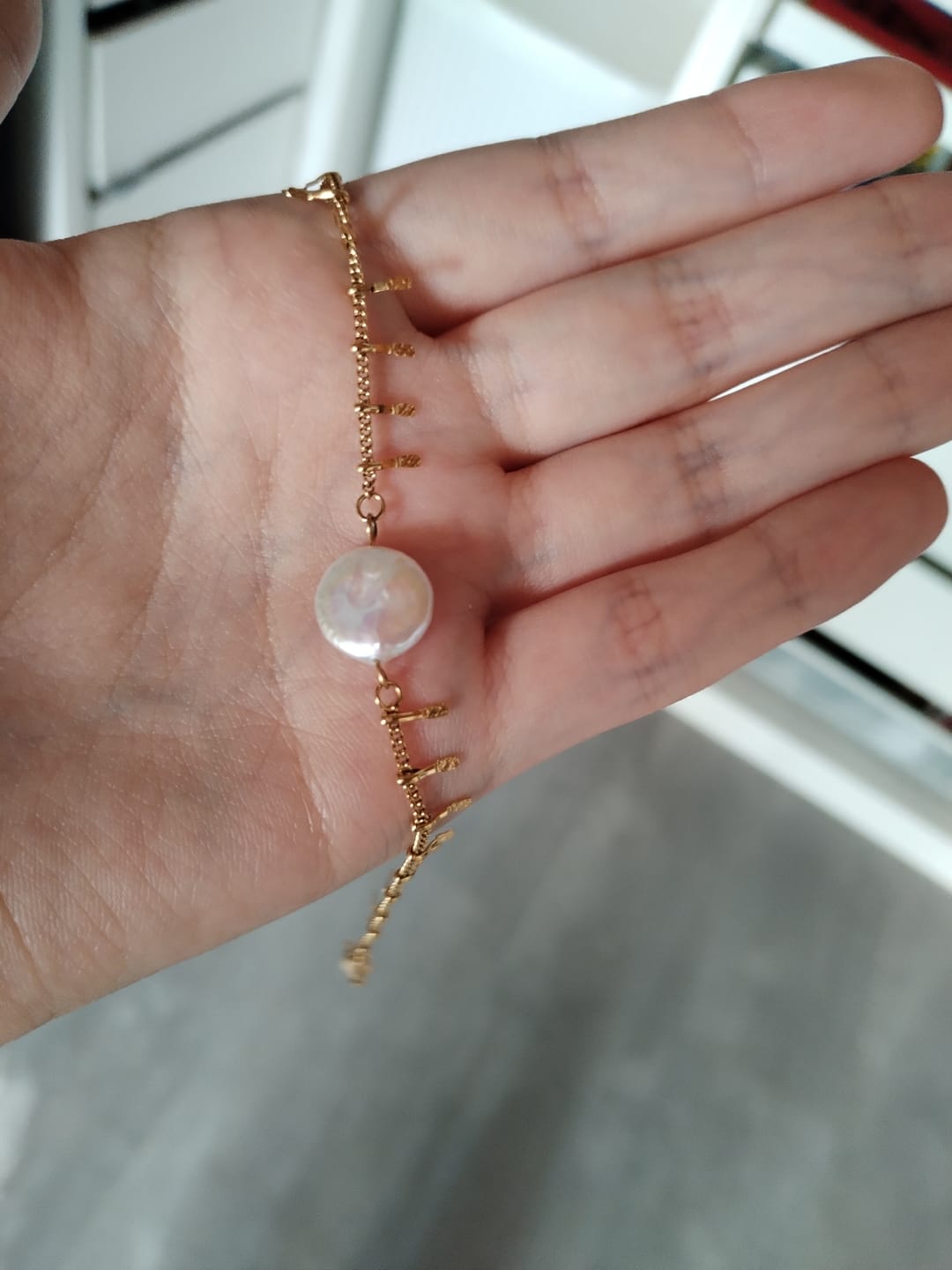 Customer photo review of Sea Breeze Armband | 18K vergoldet