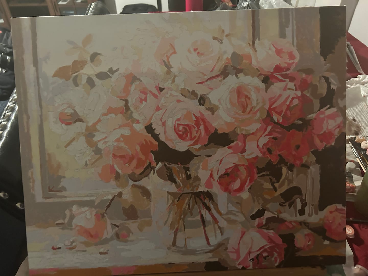 Customer photo review of Numbered Roses