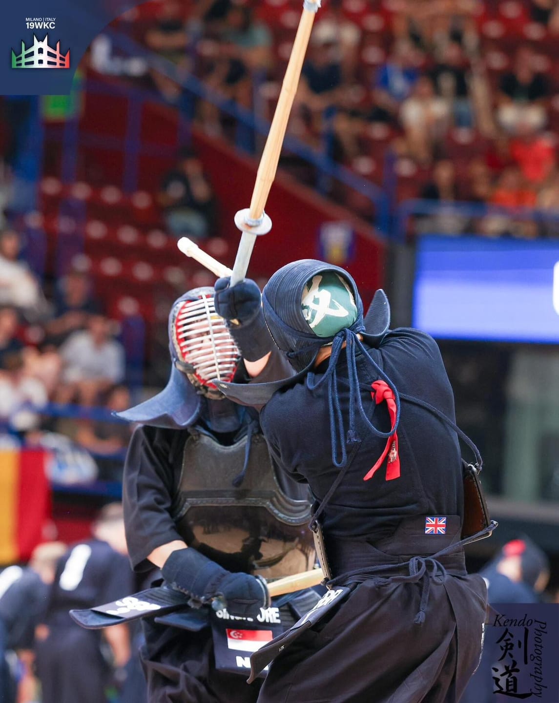 Customer photo review of ‘KURENAI' - Seiaizome Lightweight Kendogi