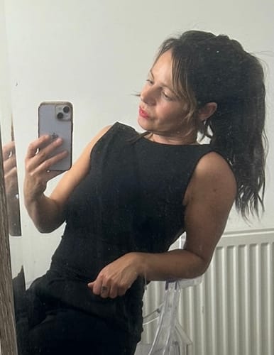 Customer photo review of Short Clip-In Ponytails (12" - 20")