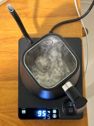 Customer photo review of German Electric Kettle with Constant Temperature Control for Hand Brewing Coffee