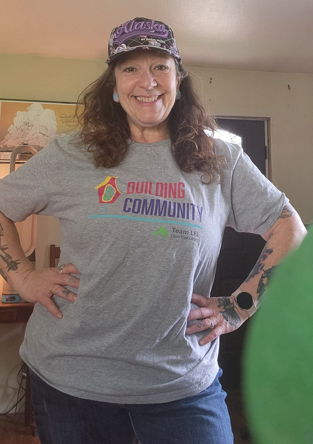 Customer photo review of Team LFL Volunteer Tee