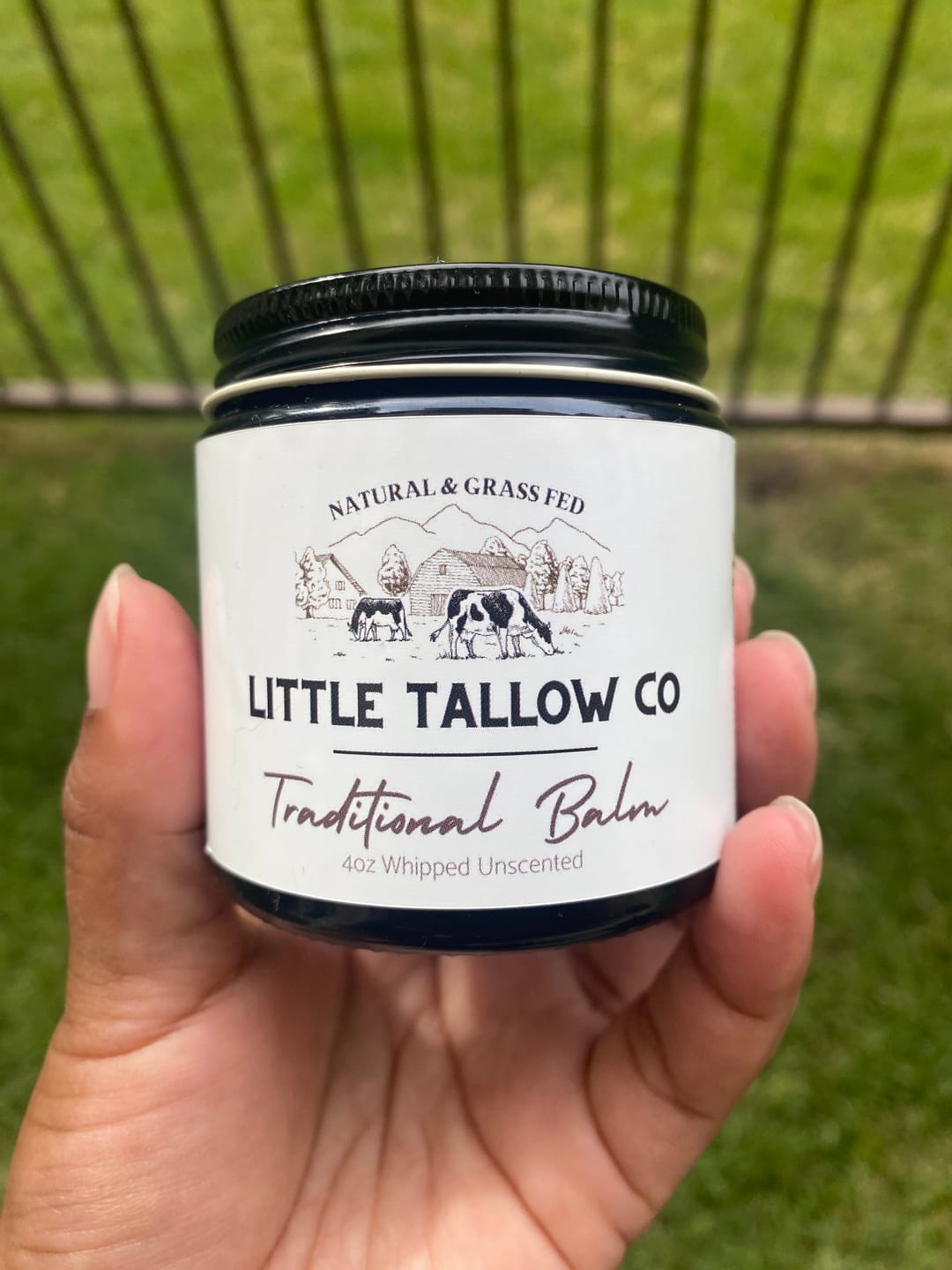Customer photo review of Traditional Whipped Tallow Balm - 4oz Glass Jar