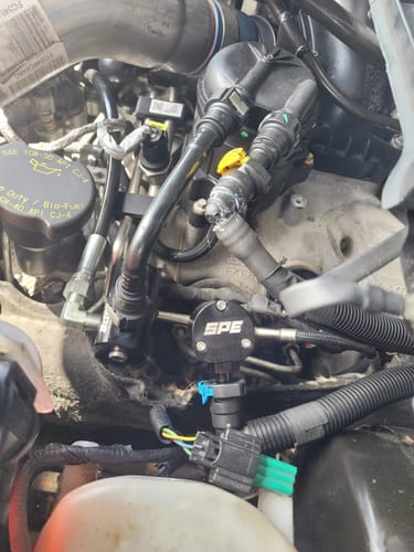 Customer photo review of SPE Motorsport 2011-2019 6.7L Powerstroke Disaster Prevention Kit