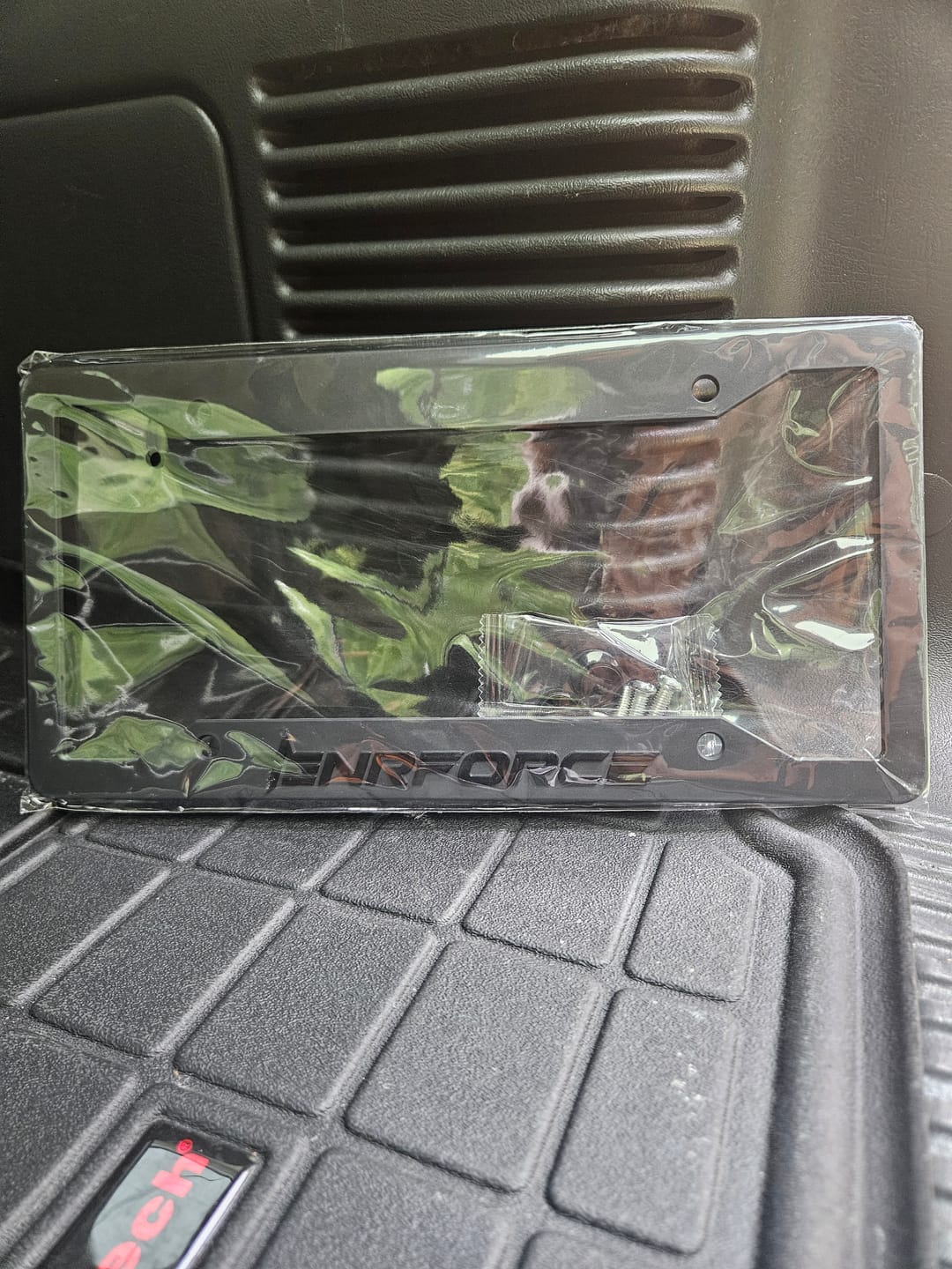 Customer photo review of Enrforce License Plate Cover