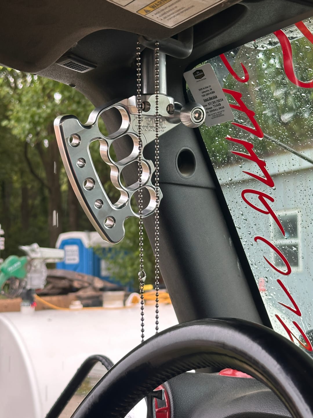 Customer photo review of JK & JKU Front Knuckle Grab Handles