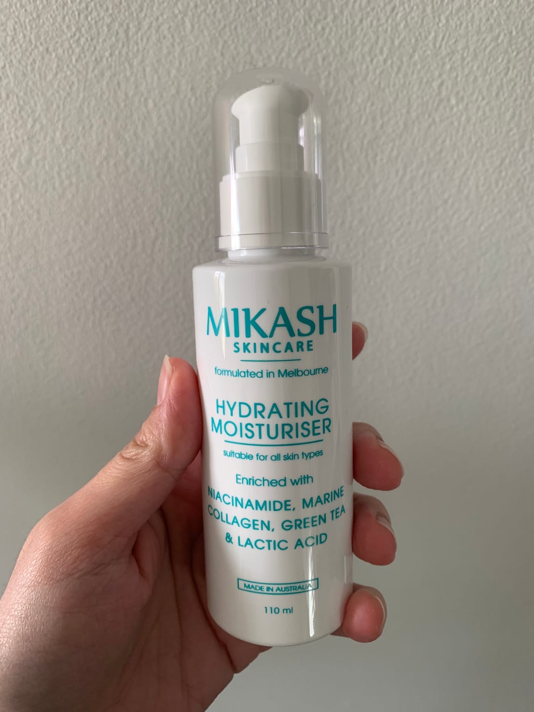 Customer photo review of Hydrating Face Moisturiser