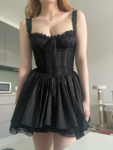 Customer photo review of Adelle Mini Dress