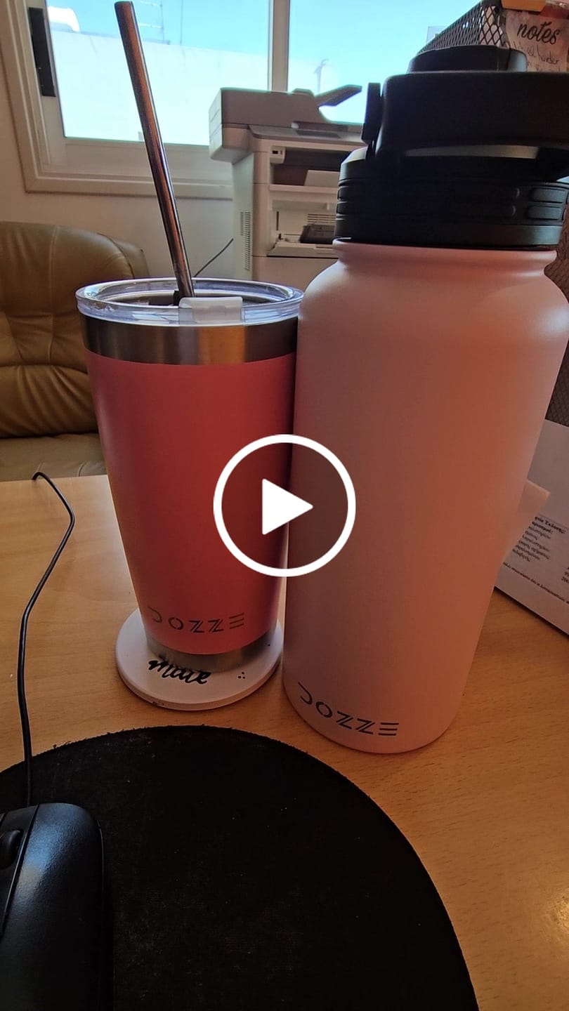 Customer video review of DOZZE Adventurer Water Bottle