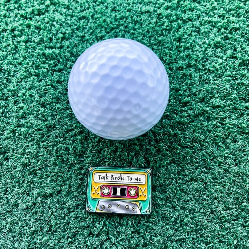 Customer photo review of Talk Birdie To Me - Ball Marker