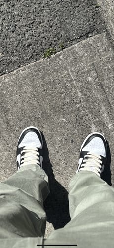 Customer photo review of Jordan Replacement Shoe Laces