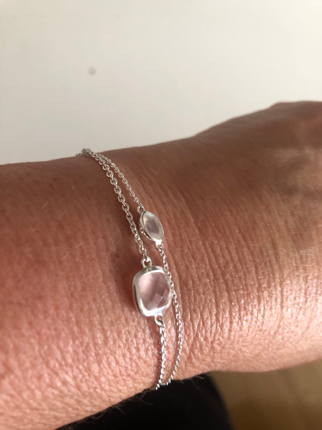 Customer photo review of Armband Juni Månsten Silver