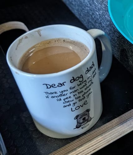 Customer photo review of Dear Dog Pawrent - Personalised Mug