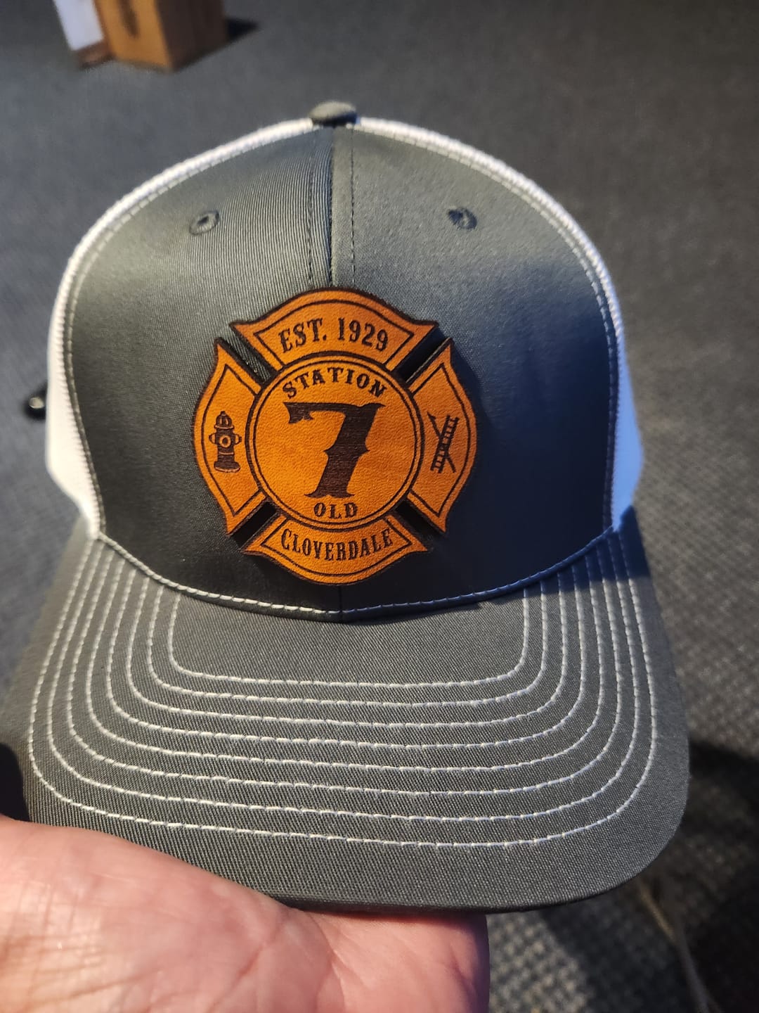 Customer photo review of Maltese Leather Patch