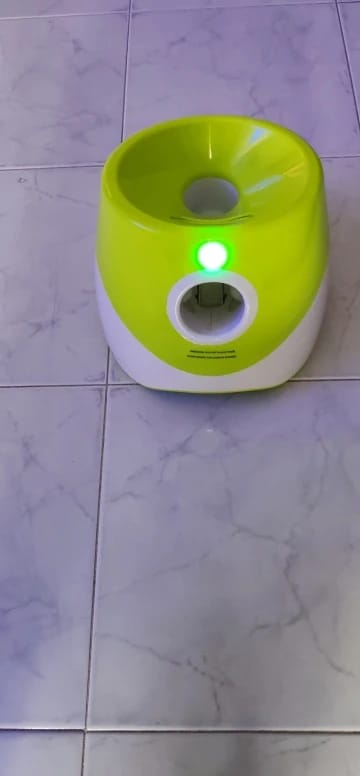Customer photo review of Automatic Dog Ball Launcher