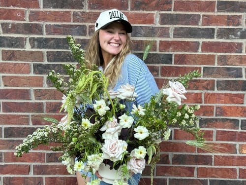 Customer photo review of DALLAS SNAPBACK - OFF WHITE EDITION