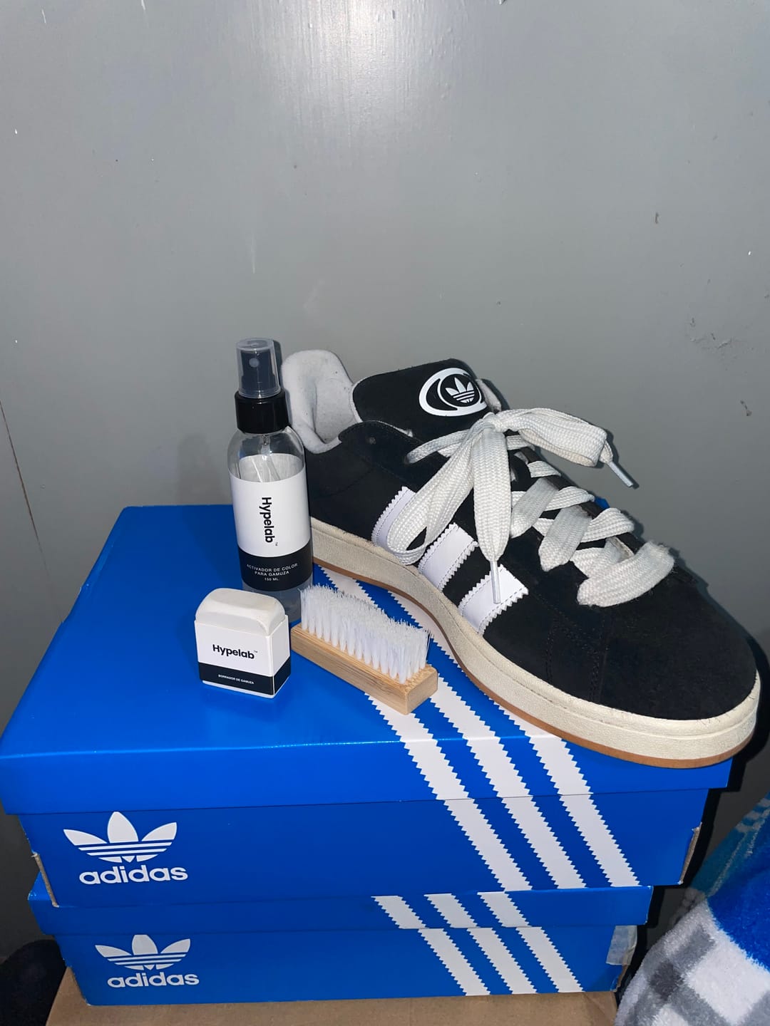 Customer photo review of Kit de limpieza suede