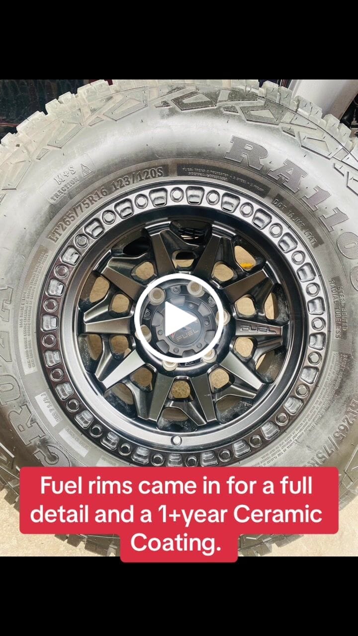 Customer video review of Wheel Coating