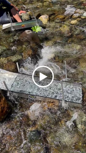 Customer video review of 18" Leg Kit for Sluices & High Bankers