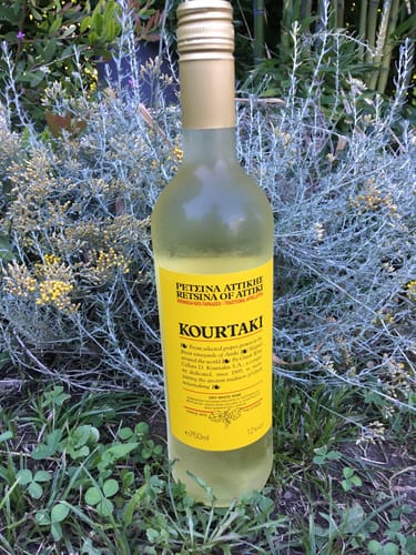 Customer photo review of Retsina Wine Kourtaki - 750ml