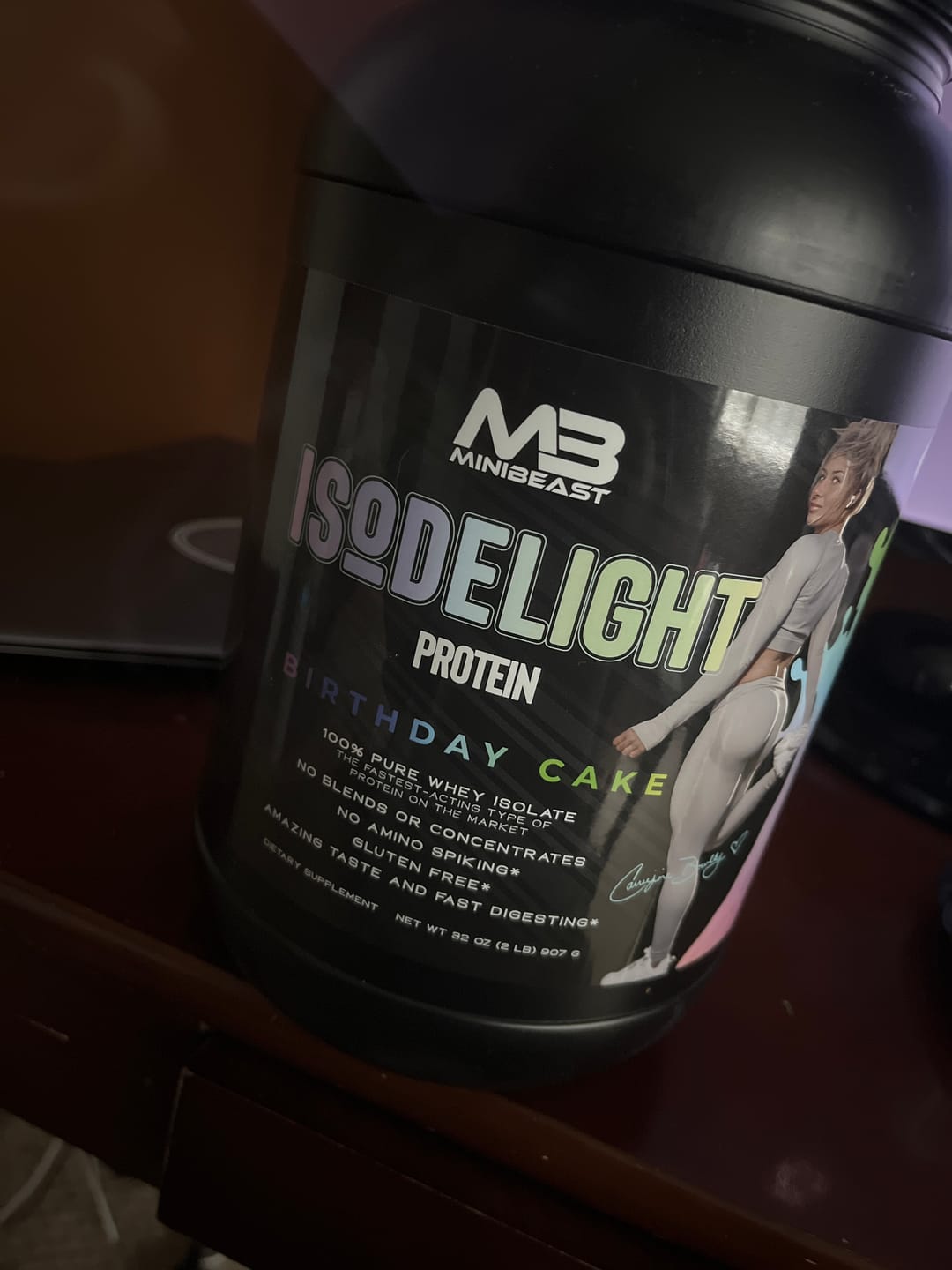 Customer photo review of IsoDelight Protein