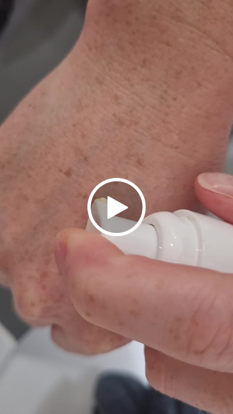 Customer video review of Blueberry Vitamin C Serum