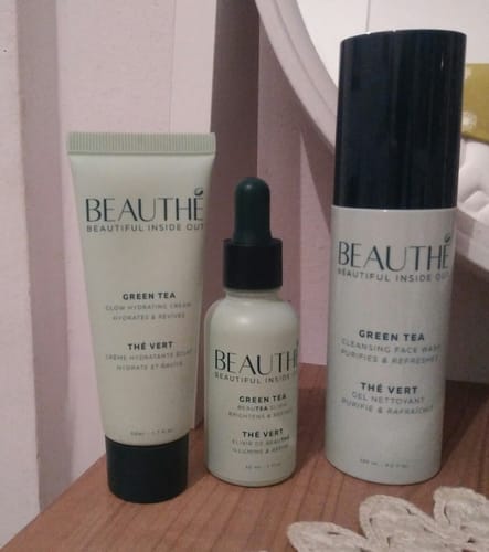 Customer photo review of Gamme Complète : Gel + Crème + Sérum