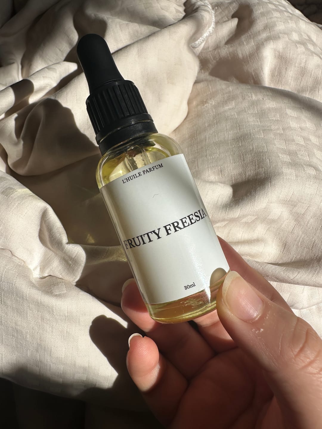 Customer photo review of FRUITY FREESIA PERFUME OIL