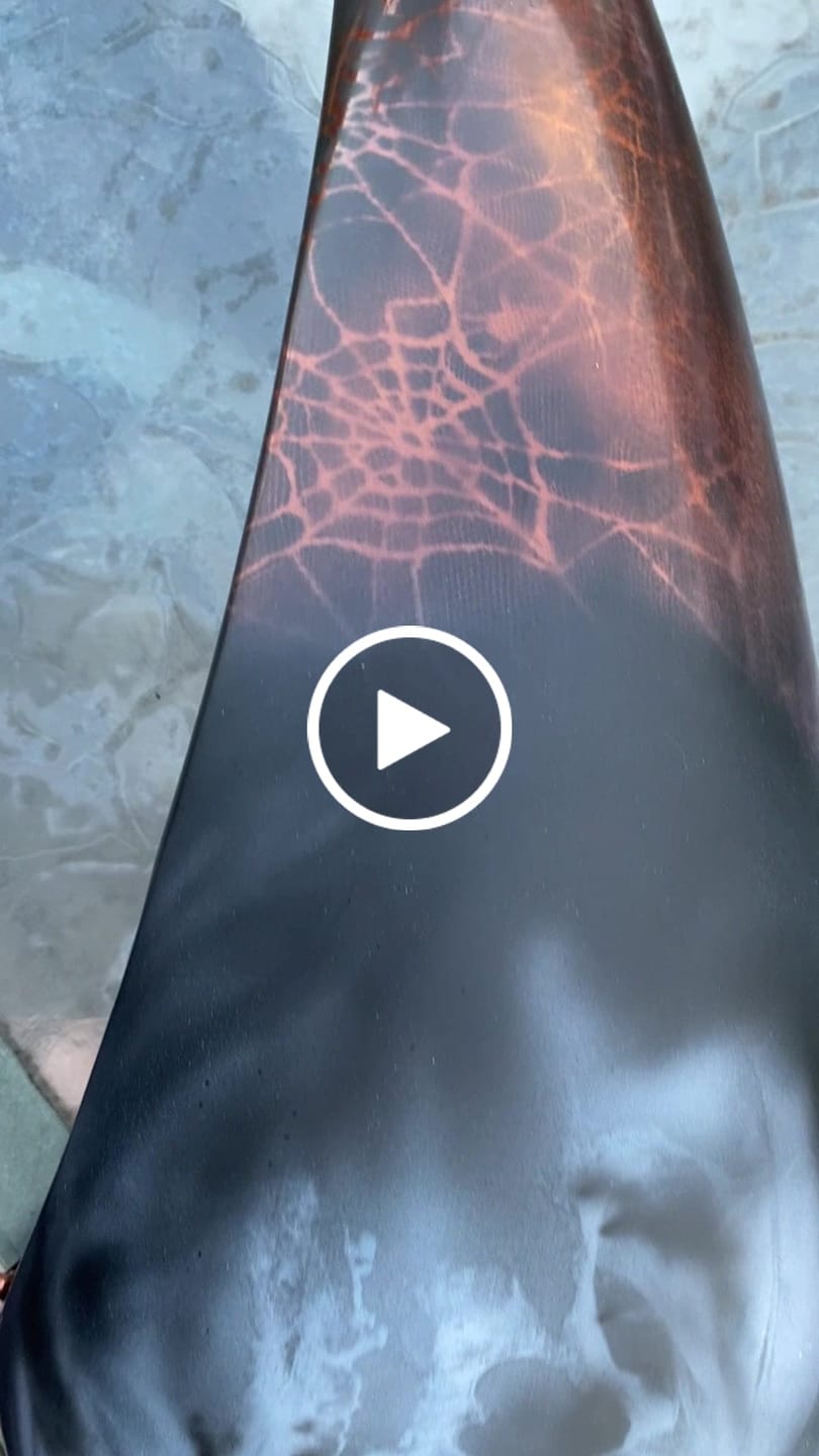 Customer video review of Skull in the dark with smoke - Airbrush Stencil
