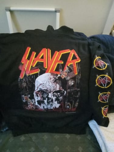 Customer photo review of Slayer - South Of Heaven - Longsleeve Shirt