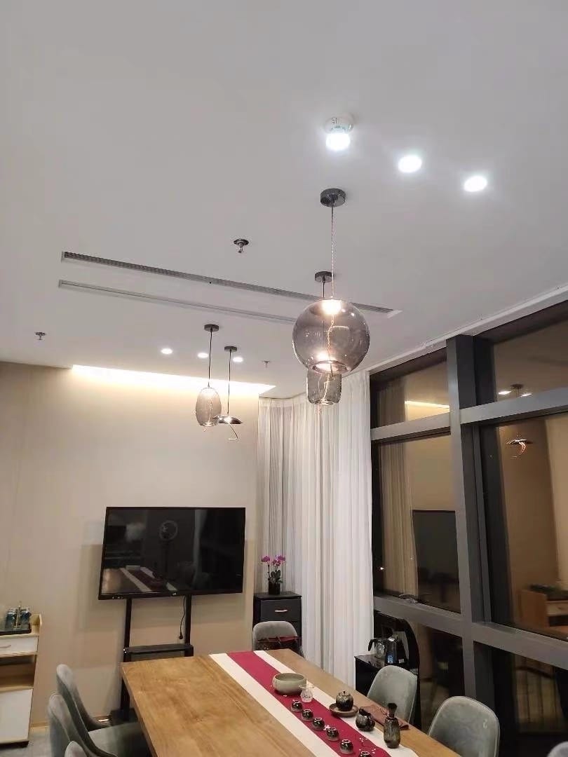Customer photo review of Clara Glass LED Pendant Light