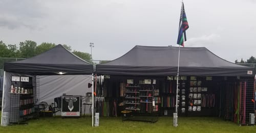 Customer photo review of Double Racing Canopy Pit Light Set - 20,000 Lumens