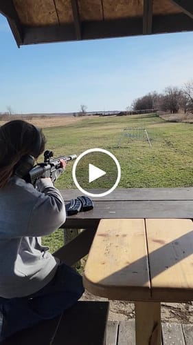 Customer photo review of AR500 Hanging Gongs
