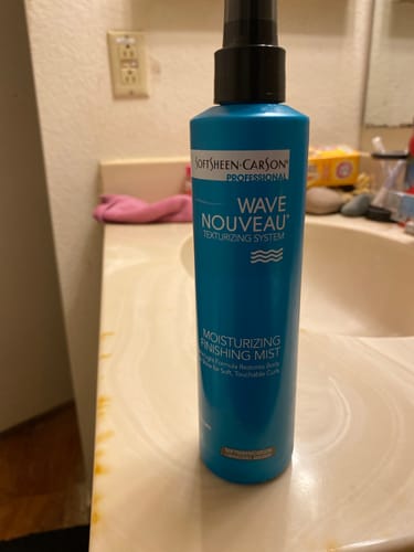Customer photo review of Wave Nouveau Moisturizing Finishing Mist 8.5 oz