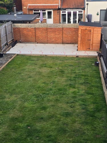 Customer photo review of Himalayan - White Porcelain Paving Tiles - 900 x 600 x 20mm