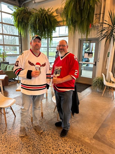 Customer photo review of Christmas Style 'Griswold' Hockey Jersey