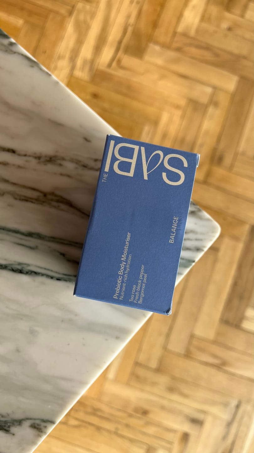 Customer photo review of Prebiotic Body & Face Cream