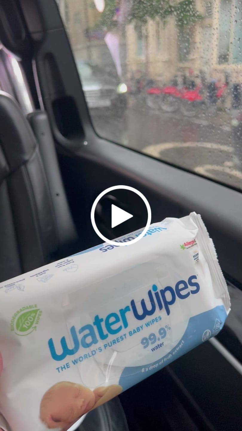 Customer video review of Water Wipes The Worlds Purest Wipes