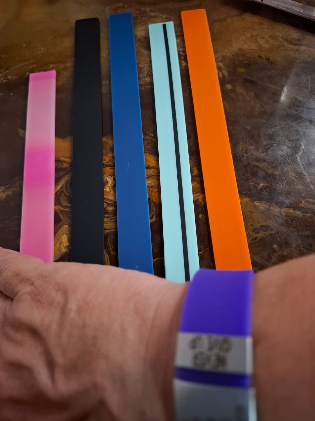 Customer photo review of AxoID - Brazalete de Emergencia