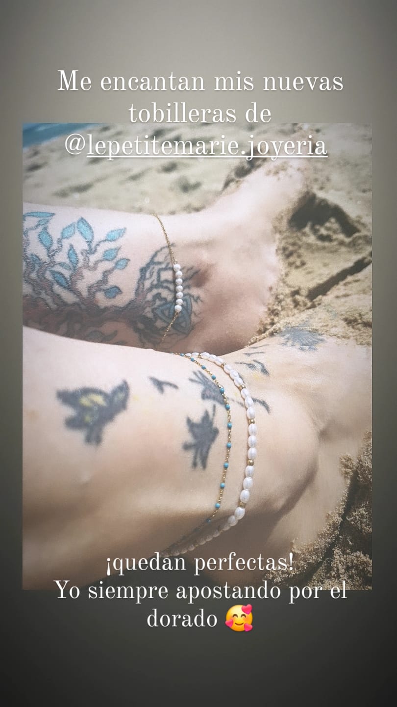 Customer photo review of Tobillera Nuka