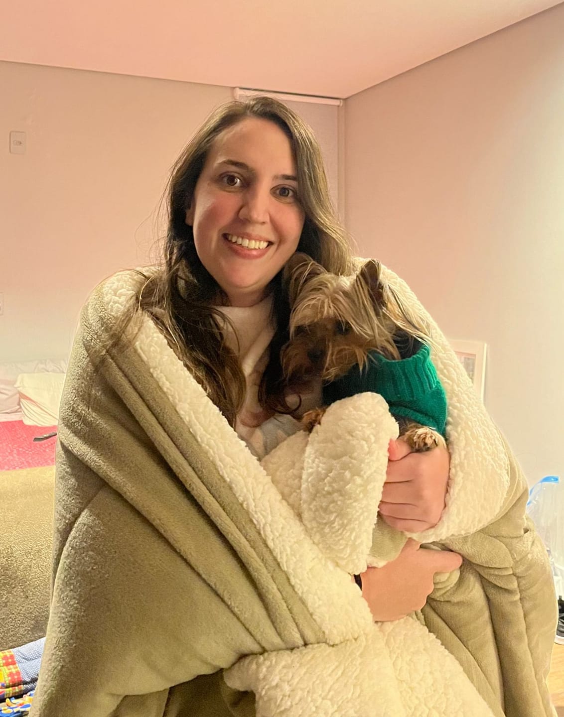 Customer photo review of Cobertor IWS Huggy
