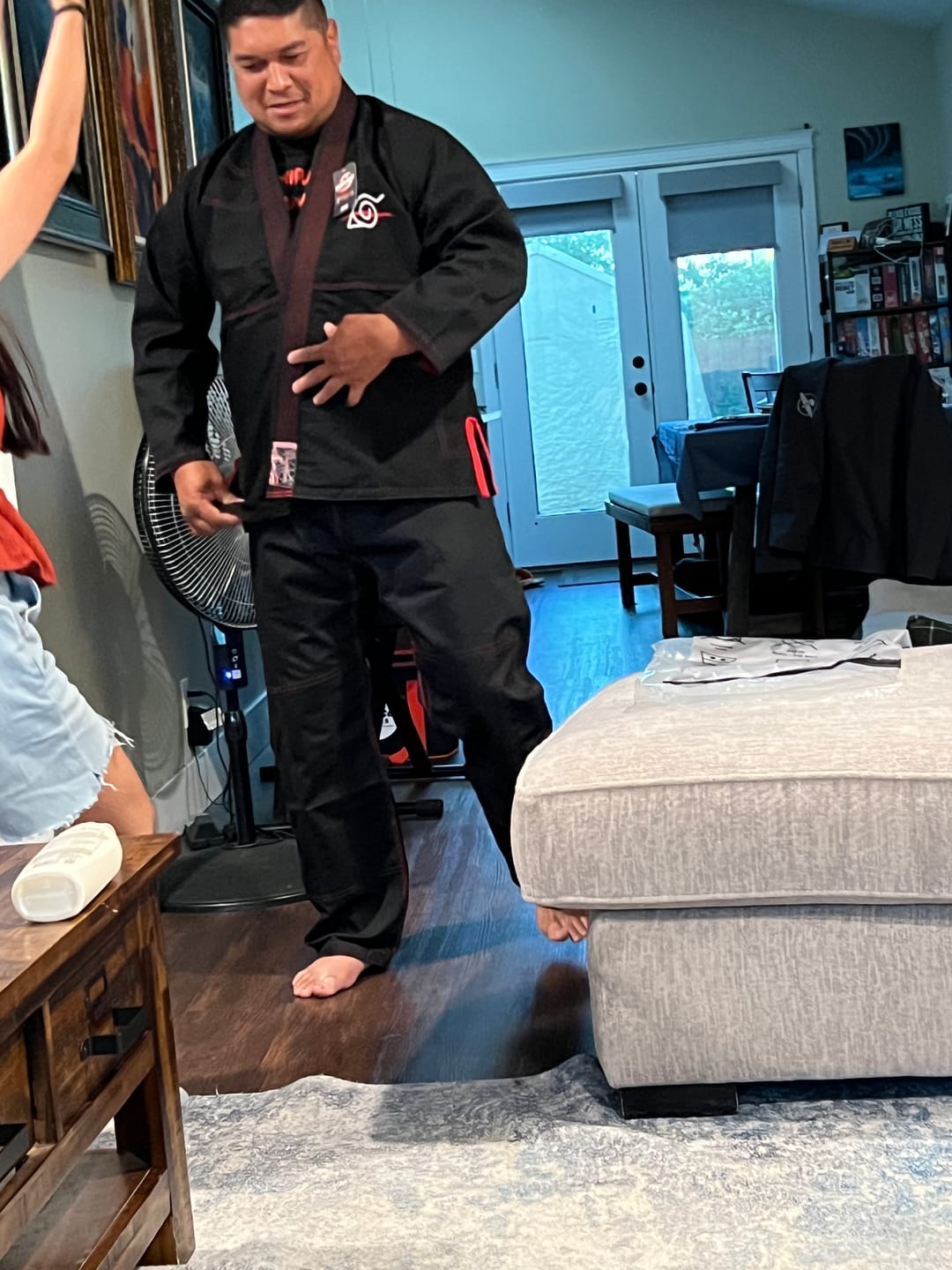 Customer photo review of Akatsuki Sublimation Brazilian Jiu Jitsu Gi (BJJ GI)