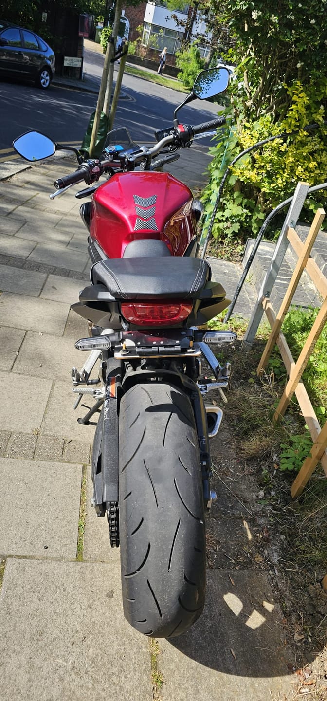 Customer photo review of Honda CBR650R / CB650R