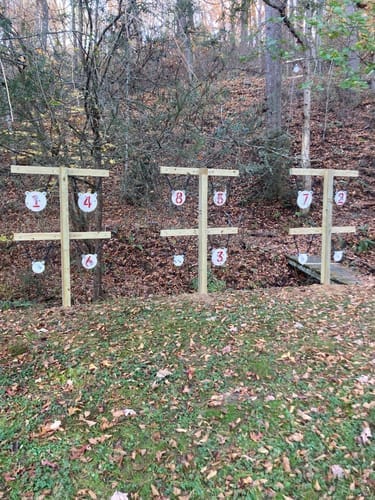 Customer photo review of AR500 Hanging Gongs