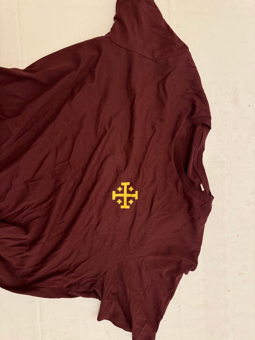 Customer photo review of T-shirt - Ordre du Saint-Sépulcre (discret)