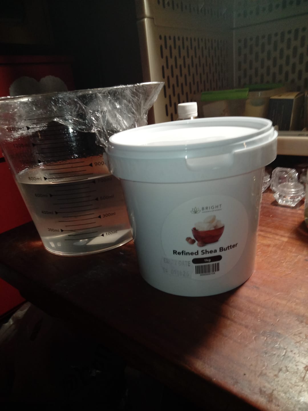 Customer photo review of Water Soluble Shea Butter (Liponate SB50) - 1KG