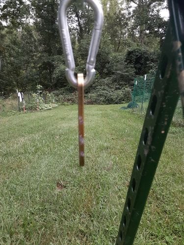 Customer photo review of AR500 Hanging Gongs