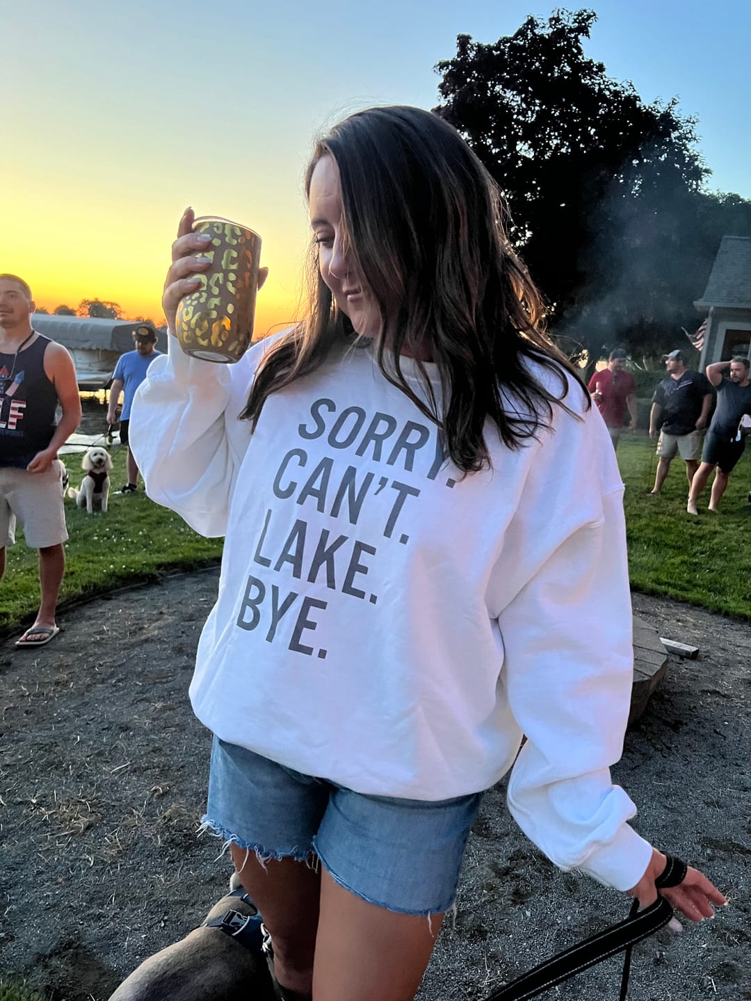 Customer photo review of Sorry Can't Lake Bye
