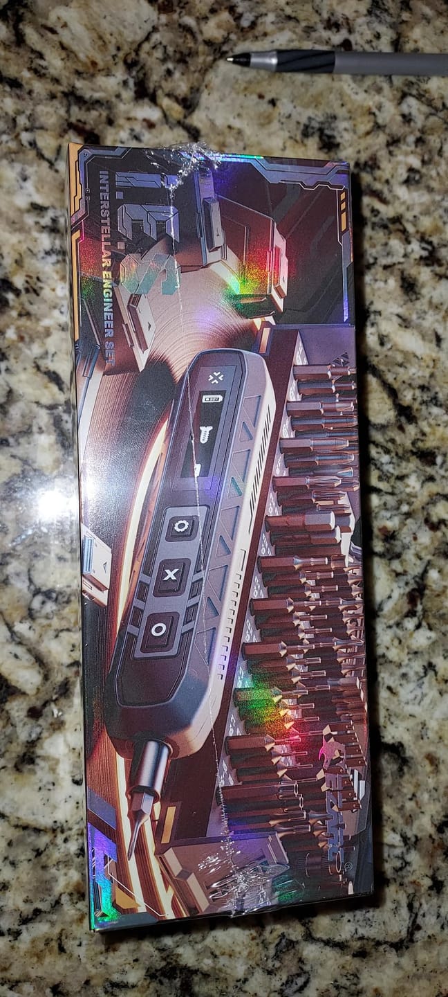Customer photo review of EZARC I.E.S 181 in 1 Electric Screwdriver Set